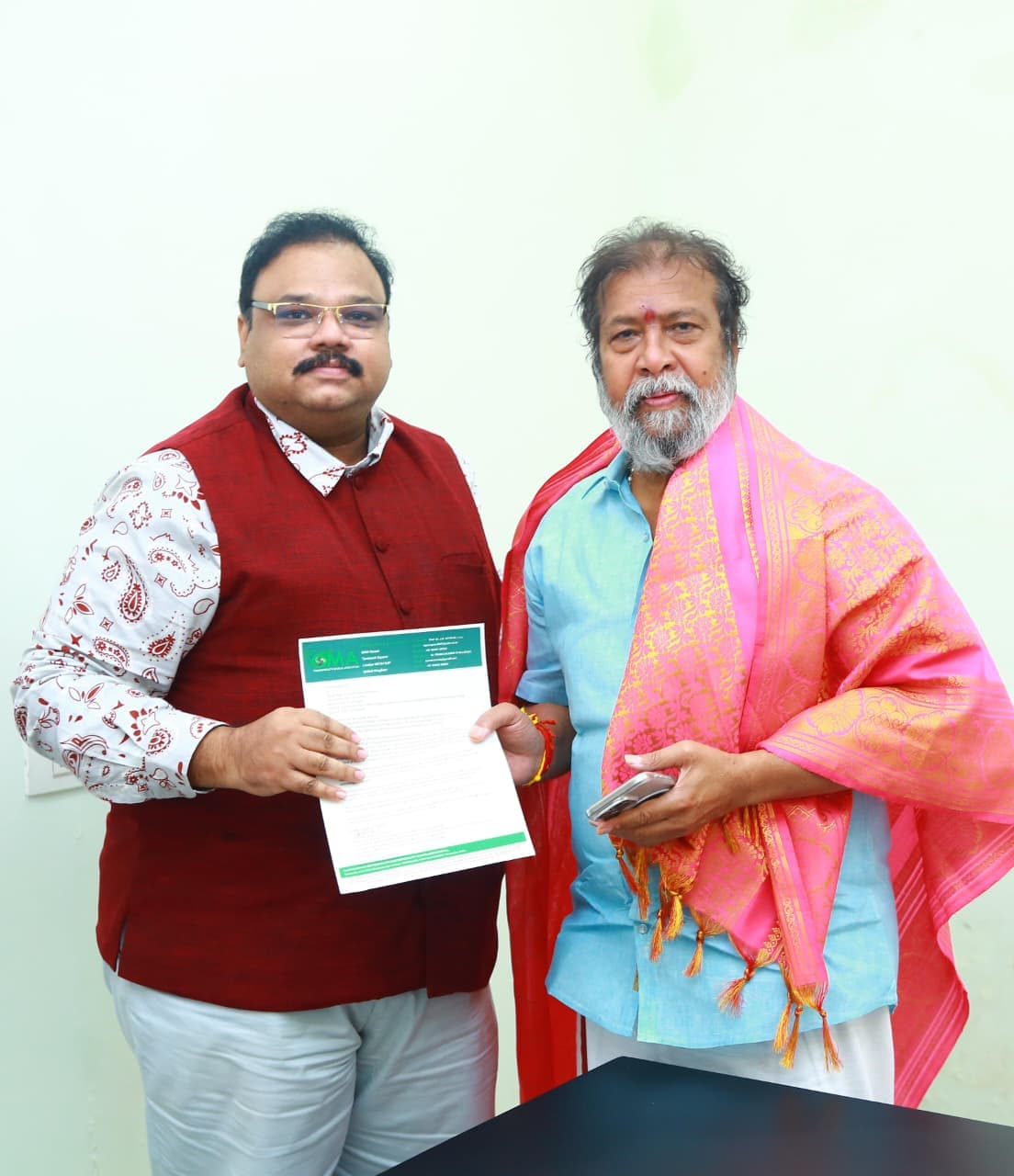 Health Minister Support