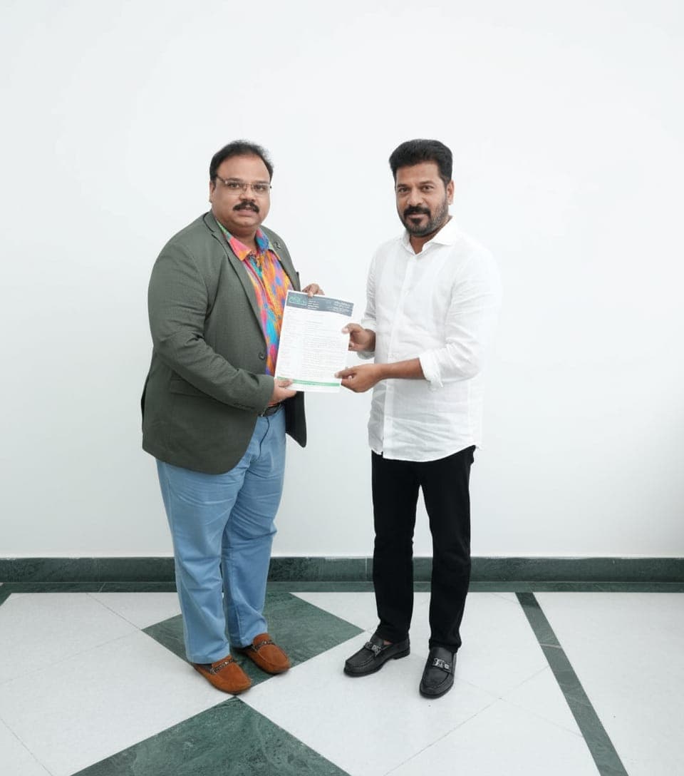 Representation to Honourable CM of Telangana Sri Revanth Reddy by Dr Prabhukumar