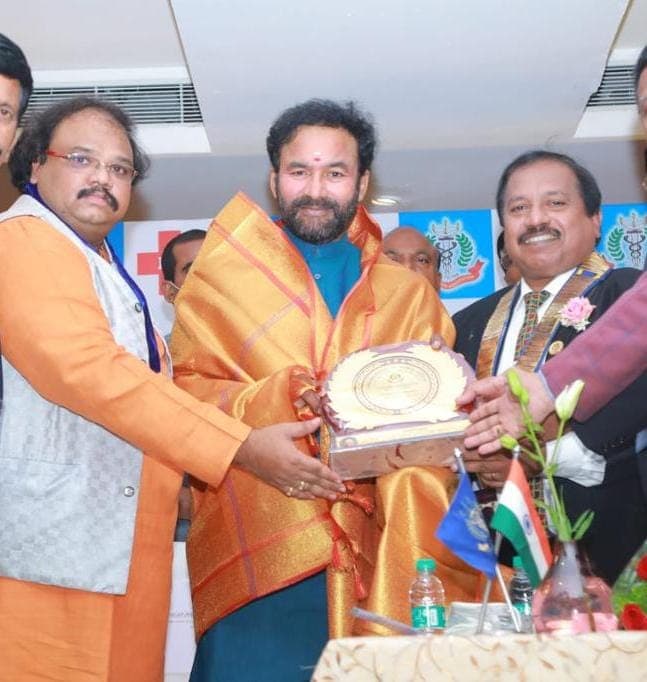 Welcome to IMA Banjara Hills - Felicitation of Central Cabinet Minister Sri Kishan Reddy